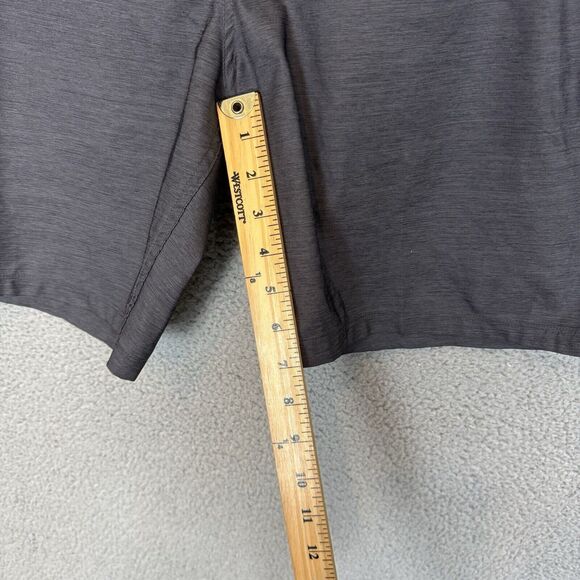 HURLEY Shorts Mens 36 Grey‎ Hybrid Chino Wicking Casual Stretch - Picture 4 of 6